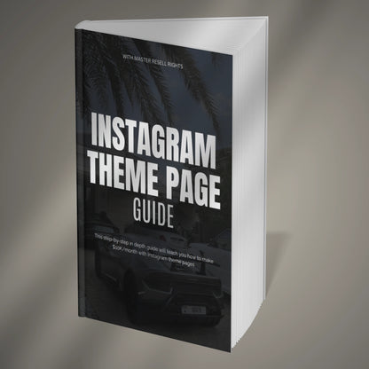 Instagram Theme Page Guide (E-book)