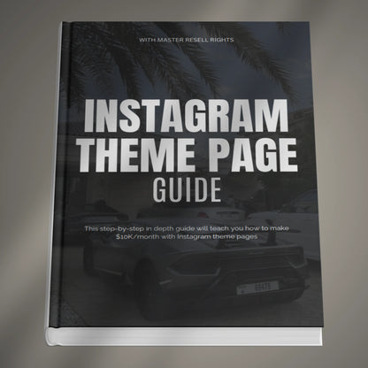 Instagram Theme Page Guide (E-book)