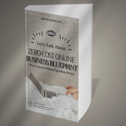 Zero-Cost Online Business Blueprint: How to Launch Without Spending a Penny (E-book)