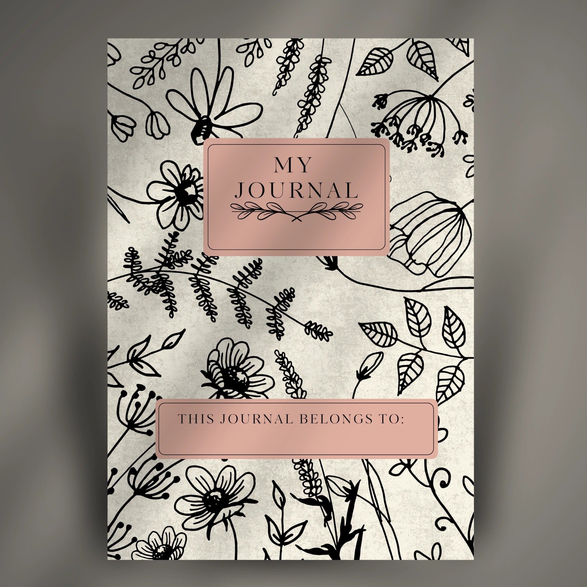 Digital Journal Template (Printable & Editable)