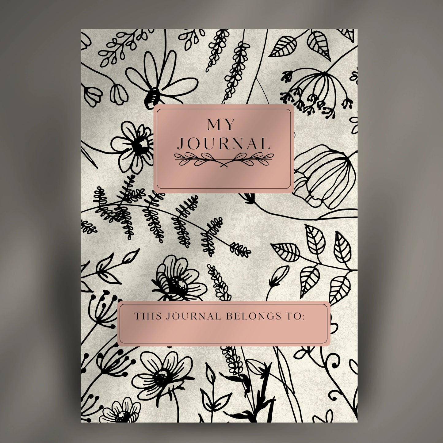 Digital Journal Template (Printable & Editable)