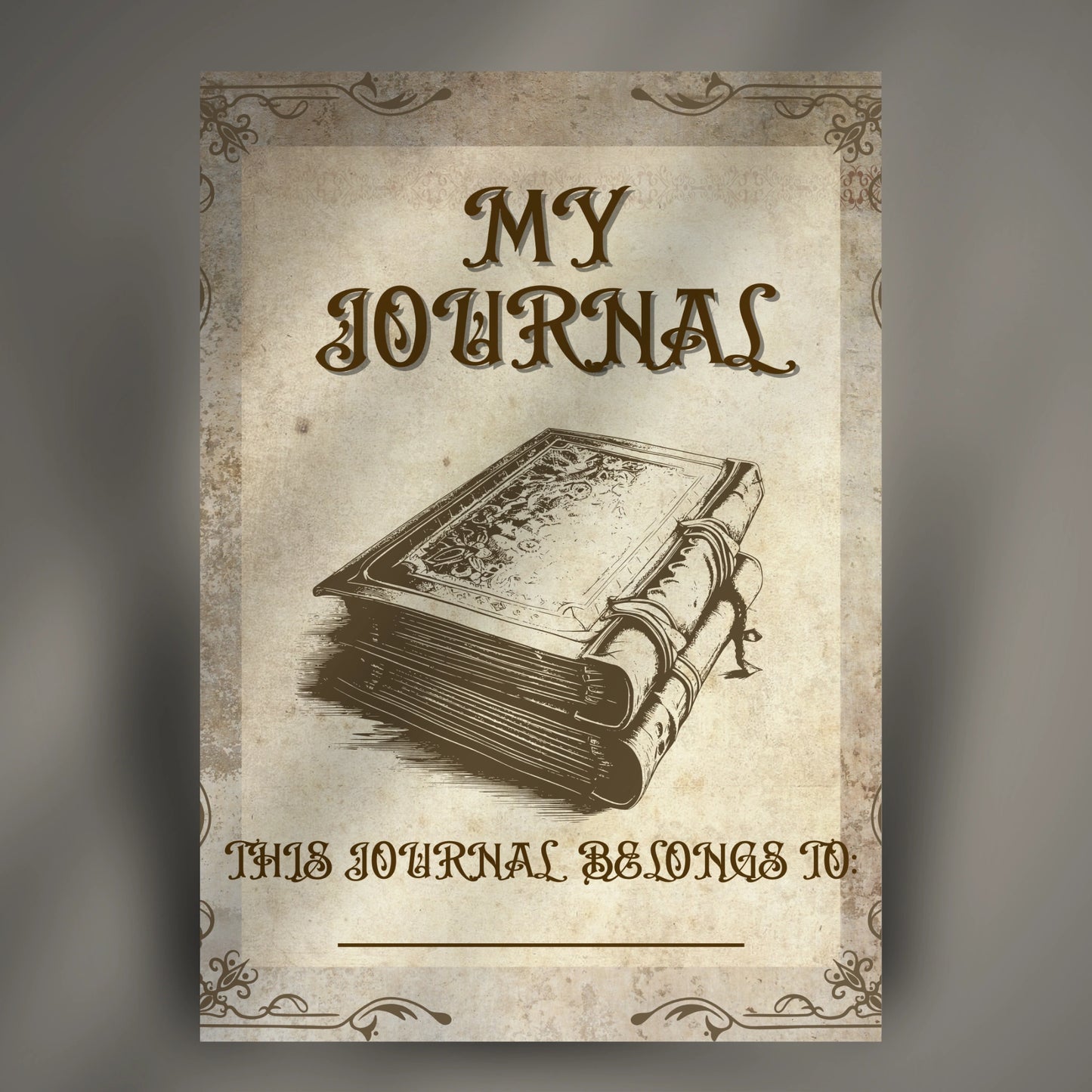 Digital Journal Template (Printable & Editable)