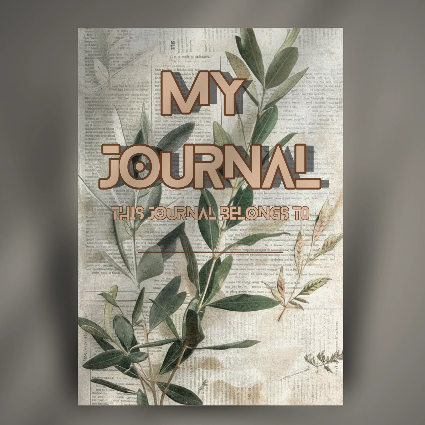 Digital Journal Template (Printable & Editable)
