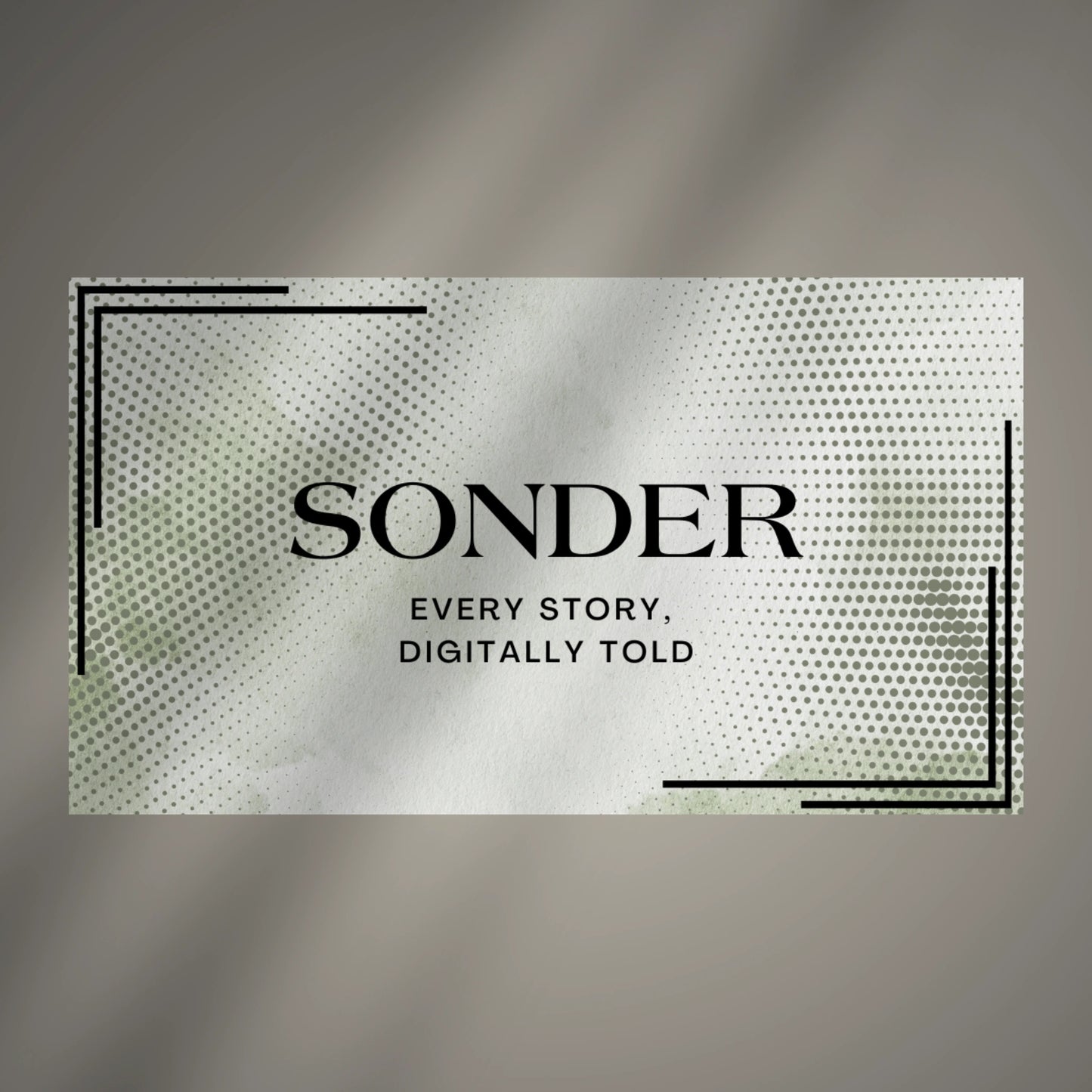 Digital Business Card Template (Printable & Editable)