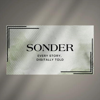 Digital Business Card Template (Printable & Editable)