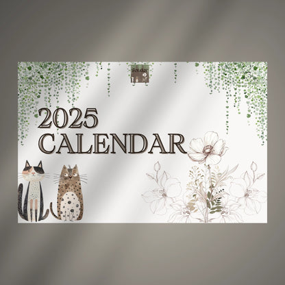 Digital 2025 Monthly Calendar (Printable & Editable)