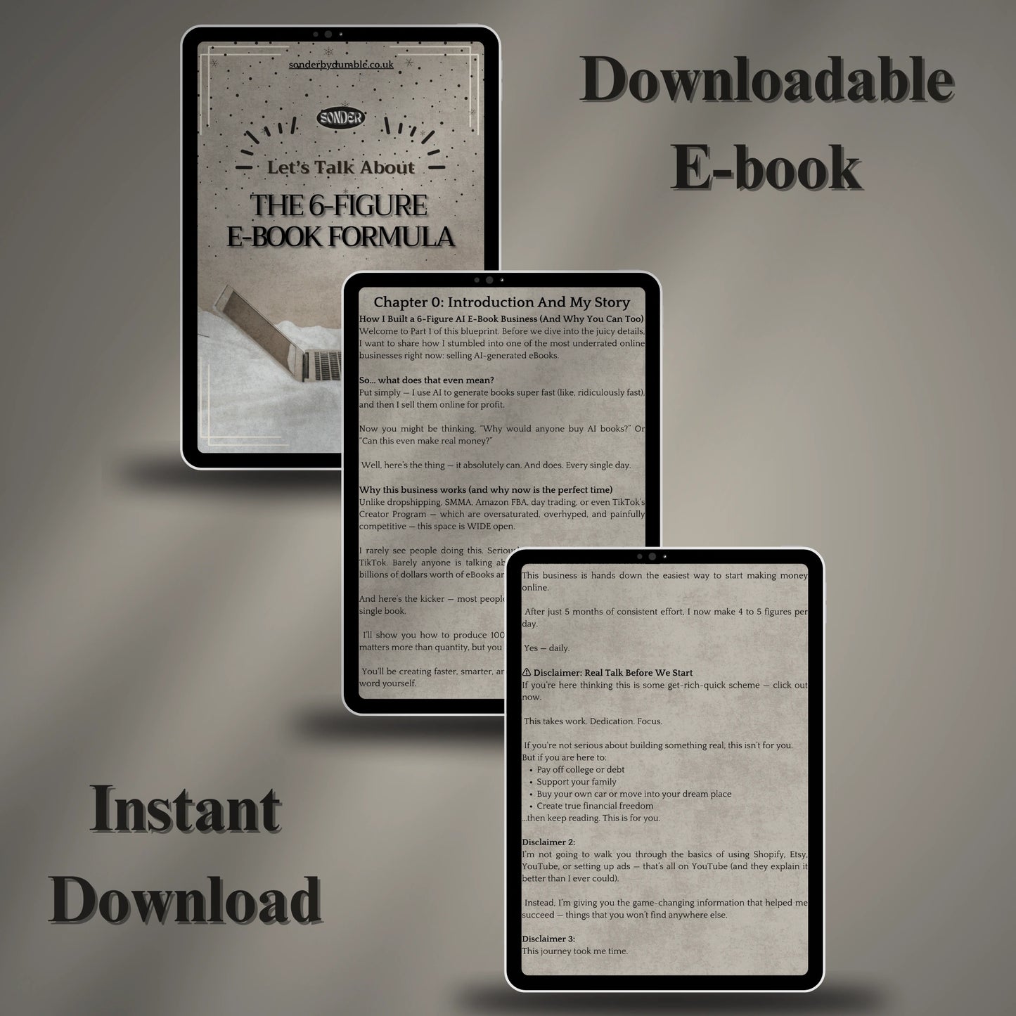 The 6-Figure E-Book Formula