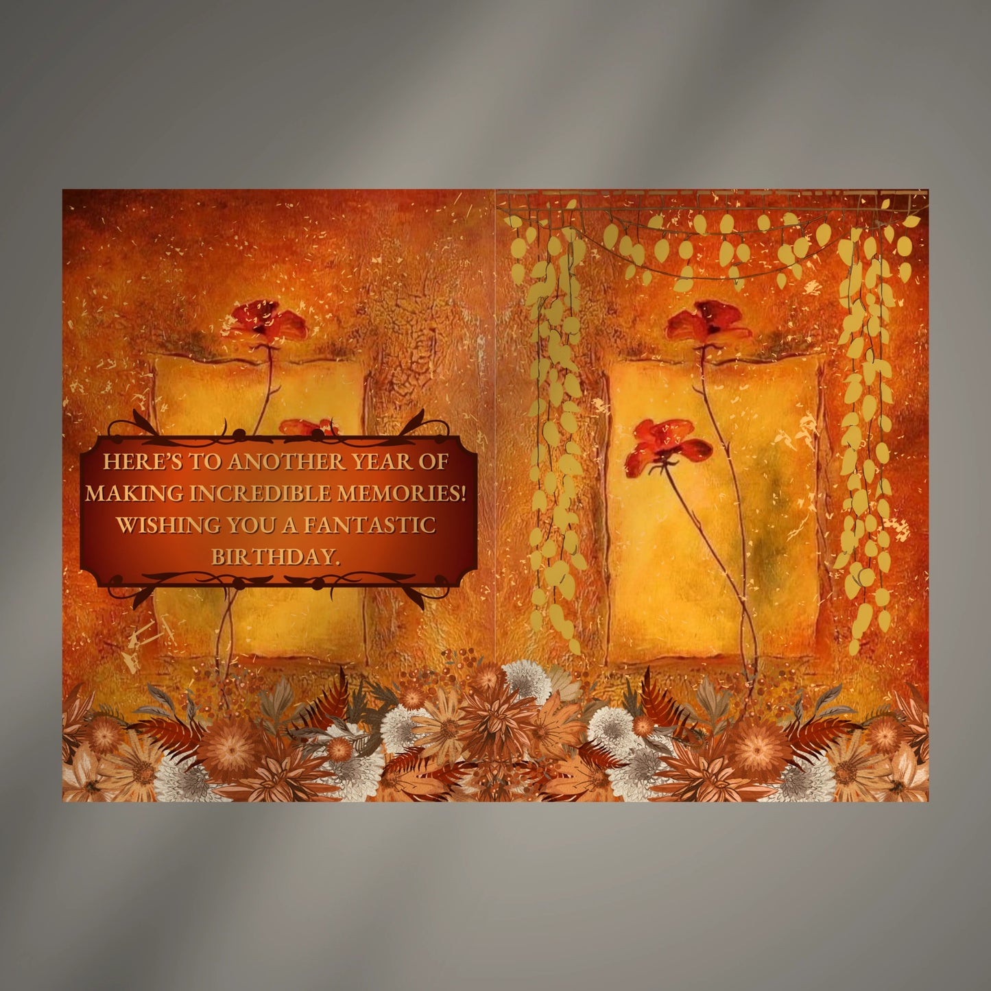 Digital Happy Birthday Card (Printable & Editable)
