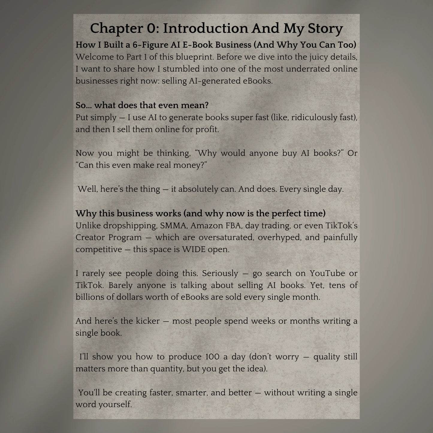 The 6-Figure E-Book Formula