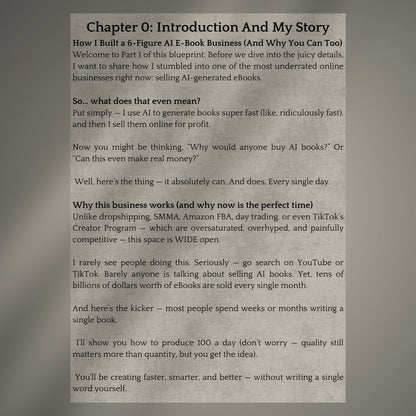 The 6-Figure E-Book Formula