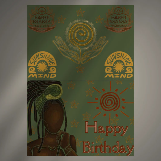 Digital Happy Birthday Card (Printable & Editable)