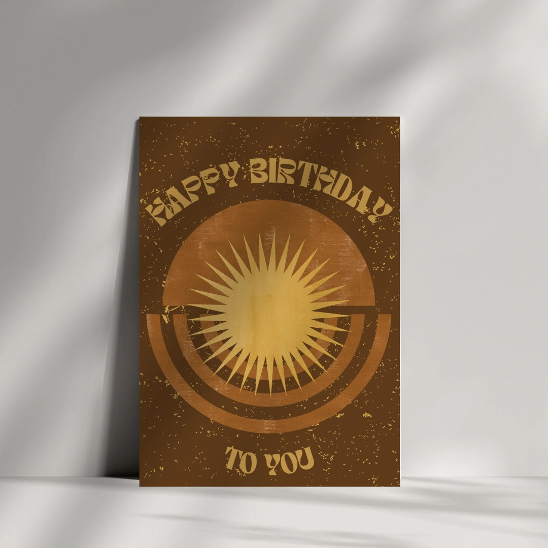 Digital Happy Birthday Card (Printable & Editable)
