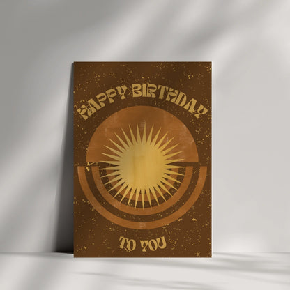 Digital Happy Birthday Card (Printable & Editable)