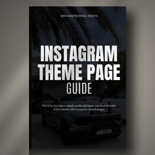 Instagram Theme Page Guide (E-book)