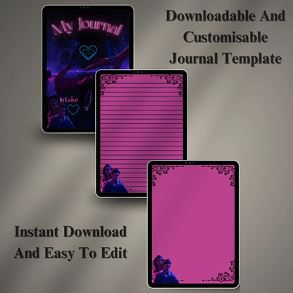 Digital Journal Template (Printable & Editable)