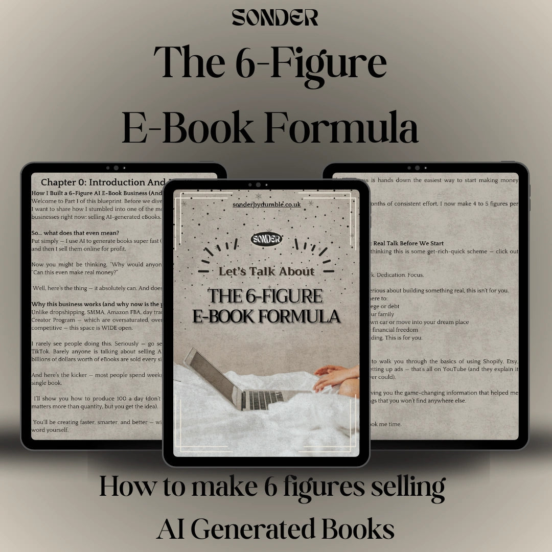 The 6-Figure E-Book Formula