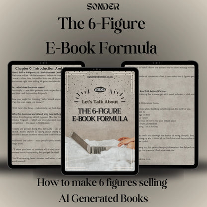 The 6-Figure E-Book Formula